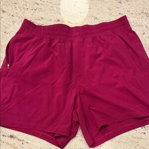 Men’s Pace Breaker Fucsia Athletic Shorts